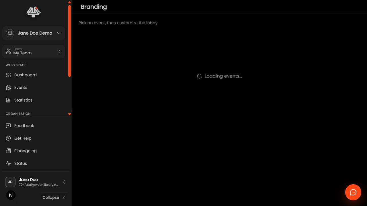 4All organization branding settings
